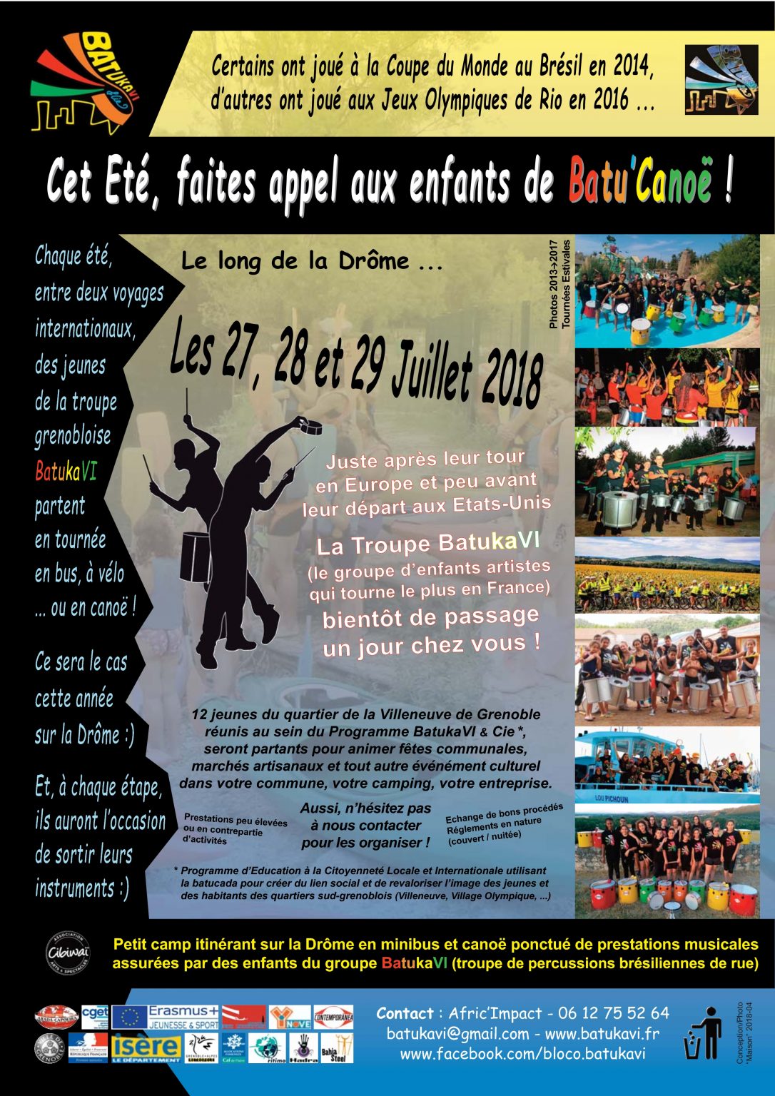2018-08 Tournée Batu'Canoë I - La Drôme