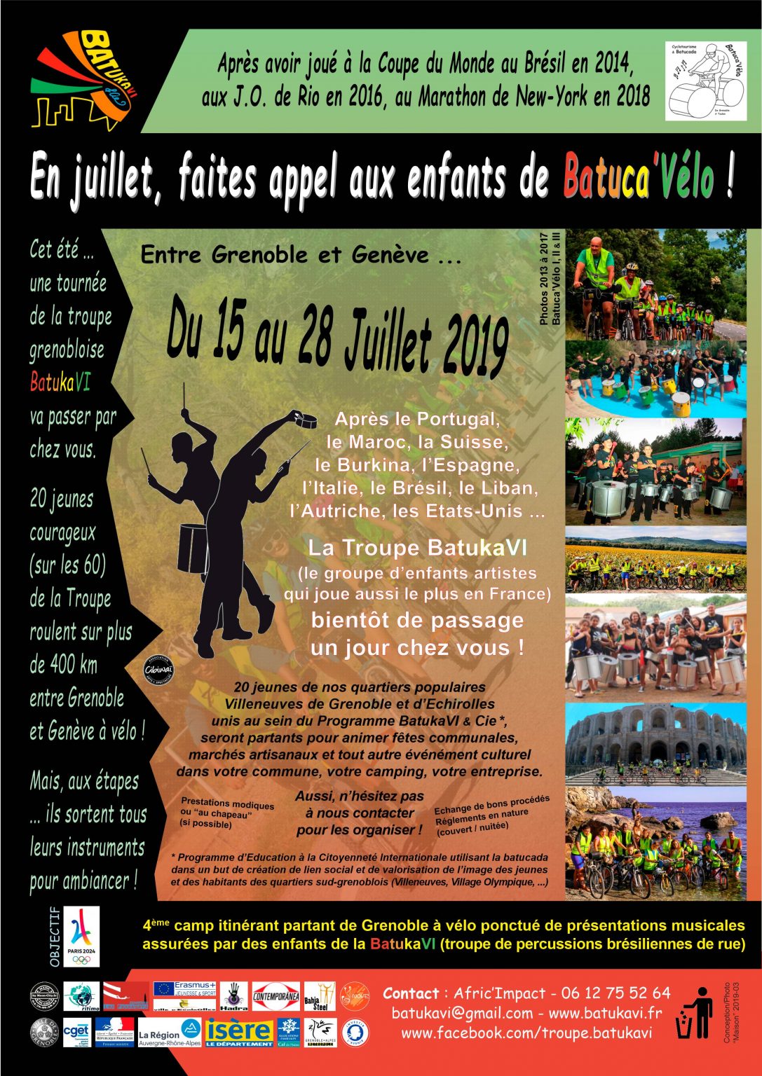 2019-07 Tournée Estivale Batuca'Vélo (IV) 2019 1