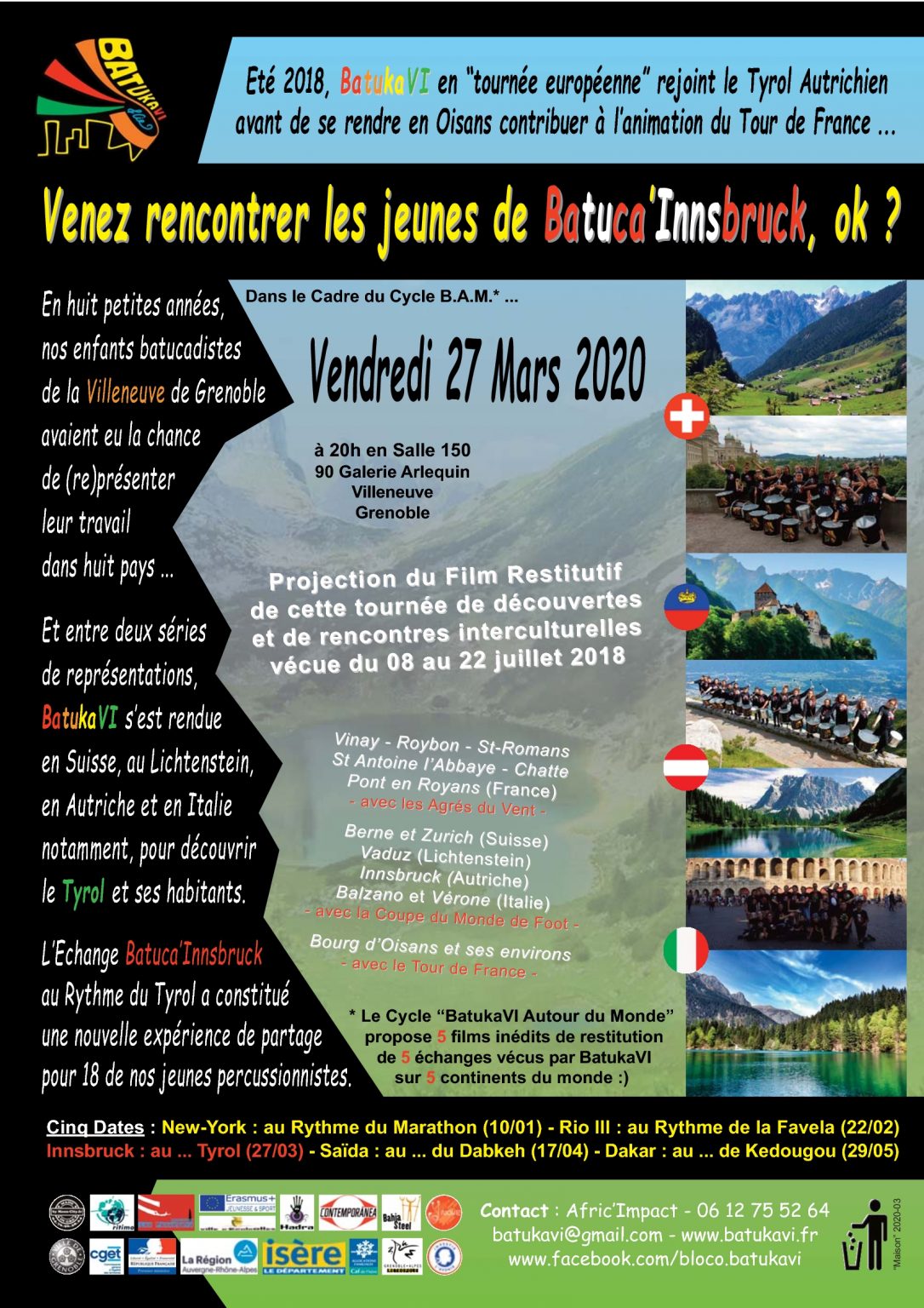 2020-03 Soirée Batuca'Innsbruck